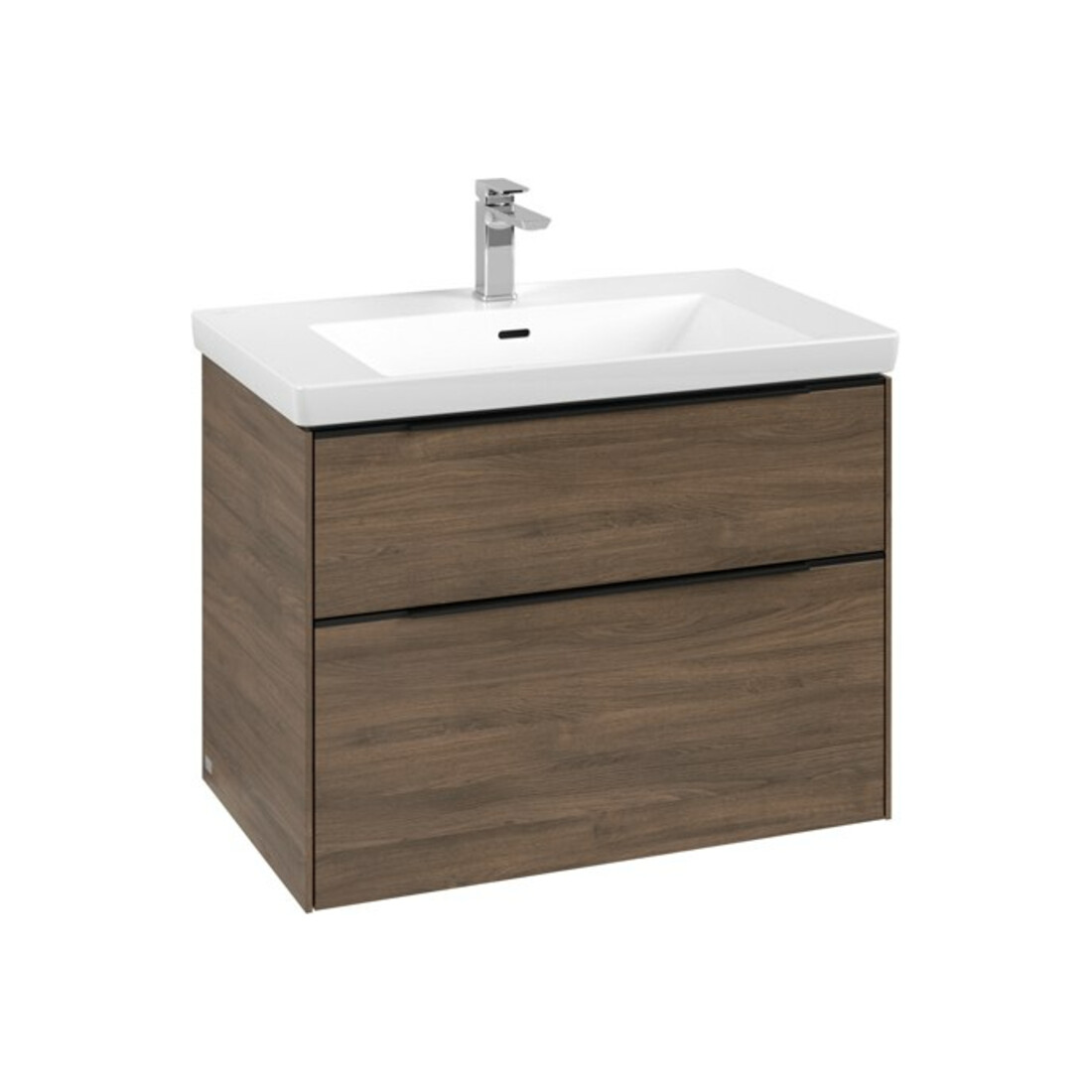 V&B Subway 3.0 Meuble sous lavabo 77,2x57,6x47,8 cm, avec LE/Gr vo b, Ariz. Oa