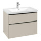 V&B Subway 3.0 Meuble sous lavabo 77,2x57,6x47,8 cm, cashmere mat-1