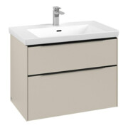 V&B Subway 3.0 Meuble sous lavabo 77,2x57,6x47,8 cm, cashmere mat