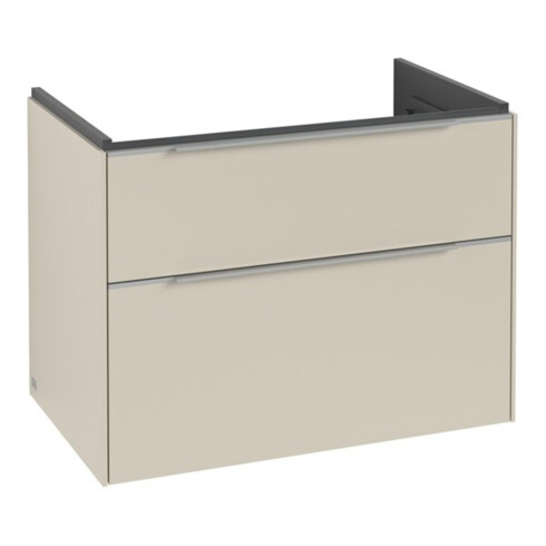 V&B Subway 3.0 Meuble sous lavabo 77,2x57,6x47,8 cm, cashmere, mat AL g
