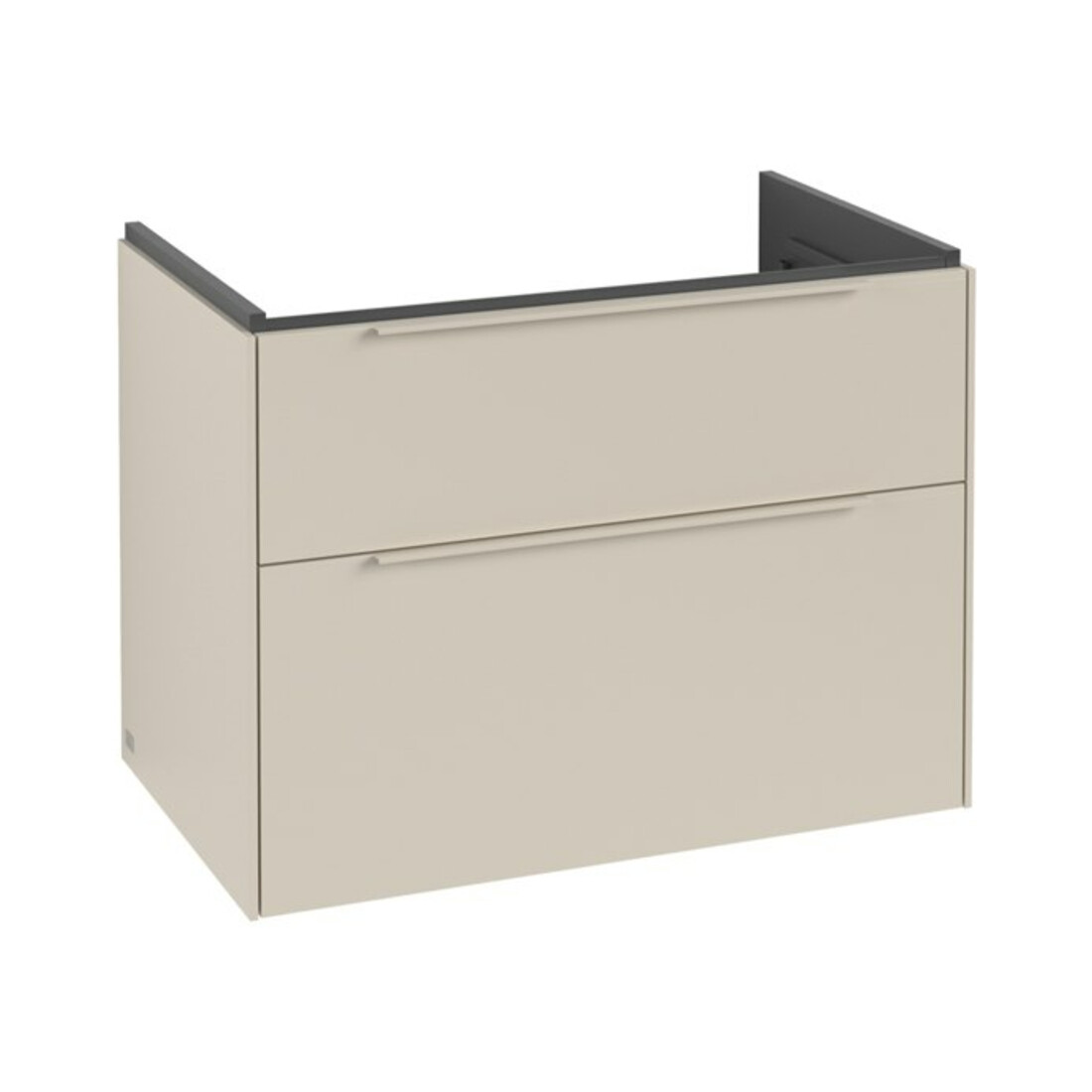 V&B Subway 3.0 Meuble sous lavabo 77,2x57,6x47,8 cm, cashmere mat, gauche
