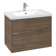 V&B Subway 3.0 Meuble sous lavabo 77,2x57,6x47,8 cm, m LE/Gr AL g, Ariz. Oa-3