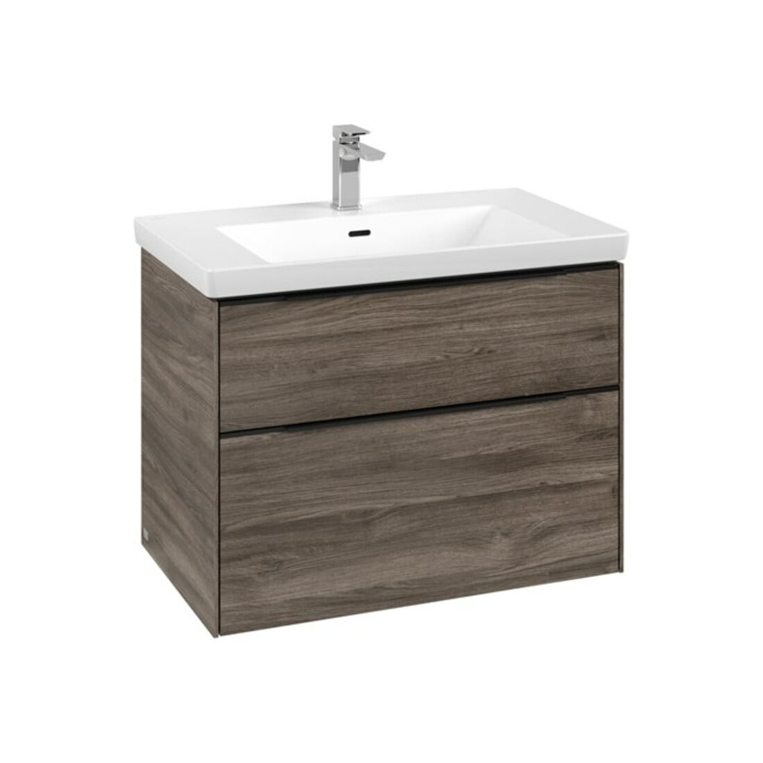 V&B Subway 3.0 Meuble sous-lavabo 77,2x57,6x47,8 cm, m LE/Gr vo bleu, st. Oa