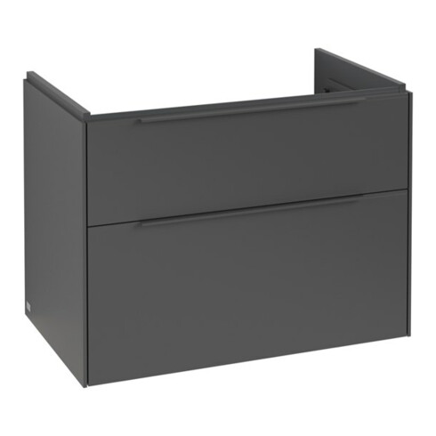 V&B Subway 3.0 Meuble sous lavabo 77,2x57,6x47,8cm, avec LE/Gr mon., graphite