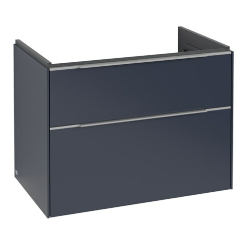 V&B Subway 3.0 Meuble sous-lavabo 77,2x57,6x47,8cm, m LE/Gr AL gl, Mar bl.