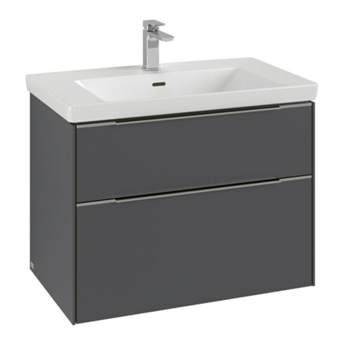 V&B Subway 3.0 Meuble sous-lavabo 77,2x57,6x47,8cm, o LE/Gr mon., graph.