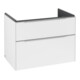 V&B Subway 3.0 Meuble sous lavabo 77,2x57,6x47,8cm, sans LED/Gr Alu brillant, P blanc-1