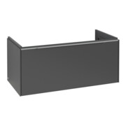 V&B Subway 3.0 Meuble sous-lavabo 97,3x42,9x47,8 cm, alu brillant, graph.