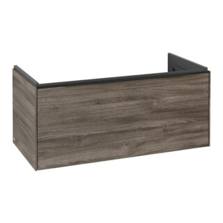 V&B Subway 3.0 Meuble sous lavabo 97,3x42,9x47,8 cm, avec LE/Gr bleu, st. Oa