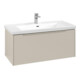 V&B Subway 3.0 Meuble sous lavabo 97,3x42,9x47,8 cm, avec LE/Gr mon., gris cachemire-3