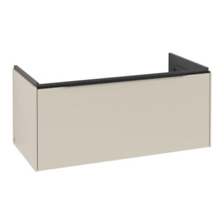 V&B Subway 3.0 Meuble sous lavabo 97,3x42,9x47,8 cm, cashmere gris, m LE/Gr vo b