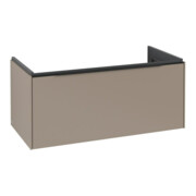 V&B Subway 3.0 Meuble sous lavabo 97,3x42,9x47,8 cm, LED/Gr bleu volcan, Tau-3
