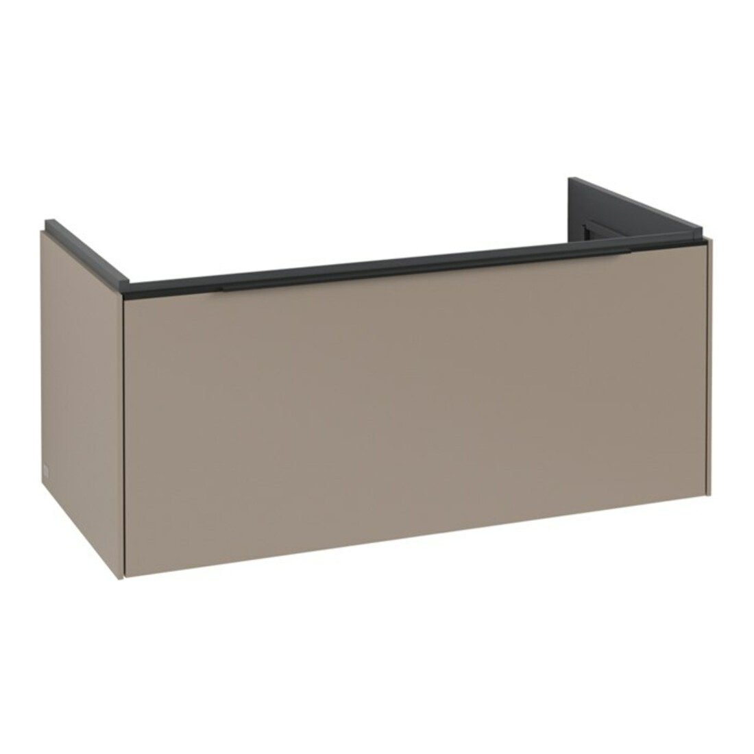 V&B Subway 3.0 Meuble sous lavabo 97,3x42,9x47,8 cm, LED/Gr bleu volcan, Tau