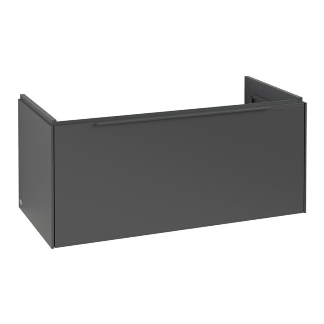 V&B Subway 3.0 Meuble sous lavabo 97,3x42,9x47,8 cm, m LE/Gr mon., graphite