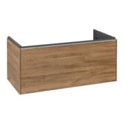 V&B Subway 3.0 Meuble sous lavabo 97,3x42,9x47,8cm, alu brillant, sans poignée-3