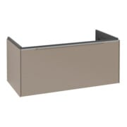 V&B Subway 3.0 Meuble sous lavabo 97,3x42,9x47,8cm, avec LED/Gr Alu brillant, taupe-3