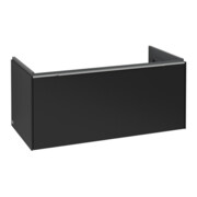 V&B Subway 3.0 Meuble sous lavabo 97,3x42,9x47,8cm, gris aluminium, bleu volcan