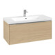 V&B Subway 3.0 Meuble sous lavabo 97,3x42,9x47,8cm, o LE/Gr AL gl, Nord Oa-4