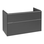 V&B Subway 3.0 Meuble sous lavabo 97,3x57,6x47,8 cm, alu brillant/graphite-3