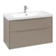 V&B Subway 3.0 Meuble sous lavabo 97,3x57,6x47,8 cm, avec LED/Gr monochr, Tau-1