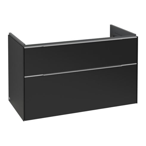 V&B Subway 3.0 Meuble sous lavabo 97,3x57,6x47,8 cm, m LE/Gr AL g, bleu volcan