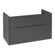 V&B Subway 3.0 Meuble sous lavabo 97,3x57,6x47,8 cm, m LE/Gr mon., graphite