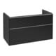 V&B Subway 3.0 Meuble sous lavabo 97,3x57,6x47,8 cm, o LE/Gr AL g, bleu volcan-3