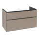 V&B Subway 3.0 Meuble sous lavabo 97,3x57,6x47,8cm, avec LED/Gr bleu volcan, Tau-1