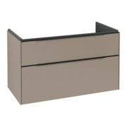 V&B Subway 3.0 Meuble sous lavabo 97,3x57,6x47,8cm, LED/Gr bleu volcan, Tau