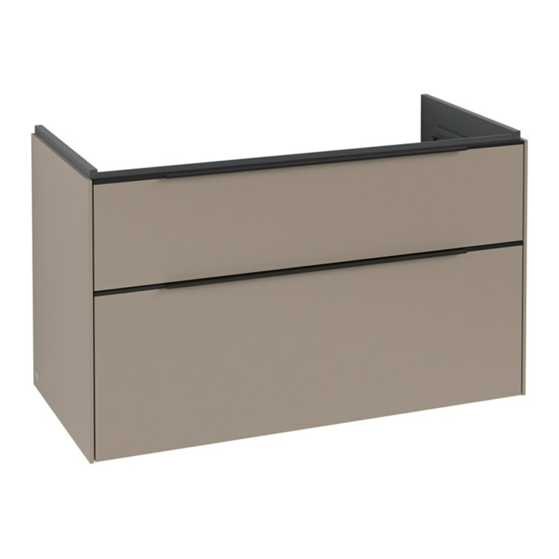 V&B Subway 3.0 Meuble sous lavabo 97,3x57,6x47,8cm, LED/Gr bleu volcan, Tau