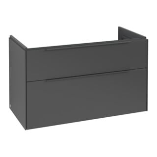 V&B Subway 3.0 Meuble sous lavabo 97,3x57,6x47,8cm, o LE/Gr mon., graph.