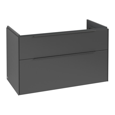 V&B Subway 3.0 Meuble sous lavabo 97,3x57,6x47,8cm, o LE/Gr mon., graph.