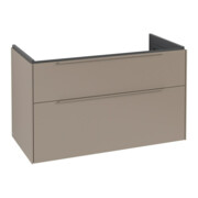 V&B Subway 3.0 Meuble sous lavabo 97,3x57,6x47,8cm, sans LED/Gr monochr, Tau-3