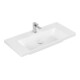 V&B Subway 3.0 meuble vasque 100x47 cm, angle, avec 1 robinet/lavabo, blanc-4