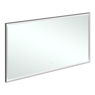 V&B Subway 3.0 Miroir cadre alu, 140x75x4,75cm, noir mat/we ma