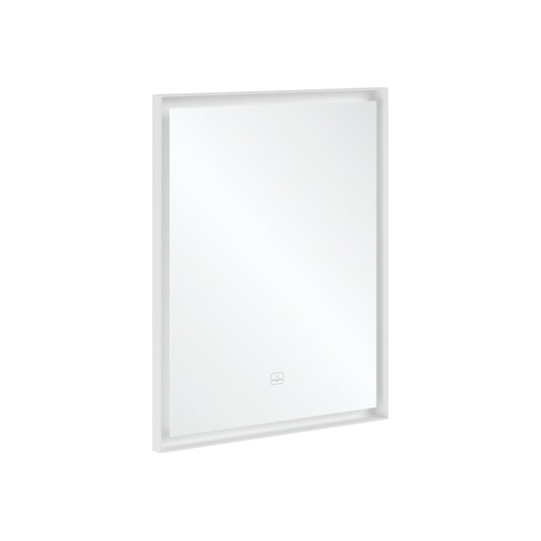 V&B Subway 3.0 Miroir cadre aluminium, 60x75x4,75 cm, blanc mat