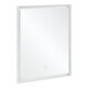 V&B Subway 3.0 Miroir cadre aluminium, 65x75x4,75cm, blanc mat-1