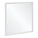 V&B Subway 3.0 Miroir cadre aluminium, 80x75x4,75 cm, blanc mat-1
