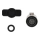V&B Tête de douche pour Steel Expert, acier inox massif-1