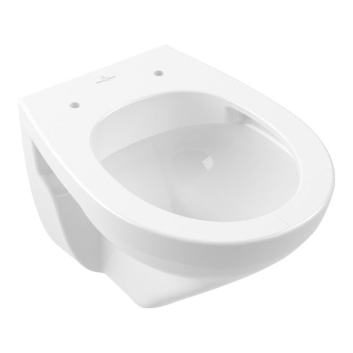 V&B Tiefspül-WC O.NOVO Compact 36x49cm, spülrandlos, DirectFlush, weiß