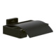V&B Toilettenpapierhalter Elements Striking 131x45x115mm, mit Deckel, matt black-1