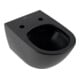 V&B TwistFlush Antao WC suspendu 37,5x56cm, sans rebord, noir pur C-plus-3