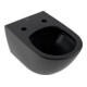 V&B TwistFlush Antao WC suspendu 37,5x56cm, sans rebord, noir pur C-plus-4