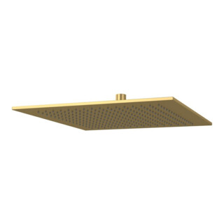 V&B Universal Showers Tête de douche 350x350mm, coin, plafond, or brossé