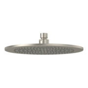 V&B Universal Showers Tête de douche Ø 250 mm, ronde, plafond, brossé ni. bleu