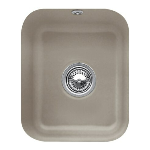 V&B Unterbauspüle Cisterna 45 m Abl.garn, Exzenter, timber CeramicPlus