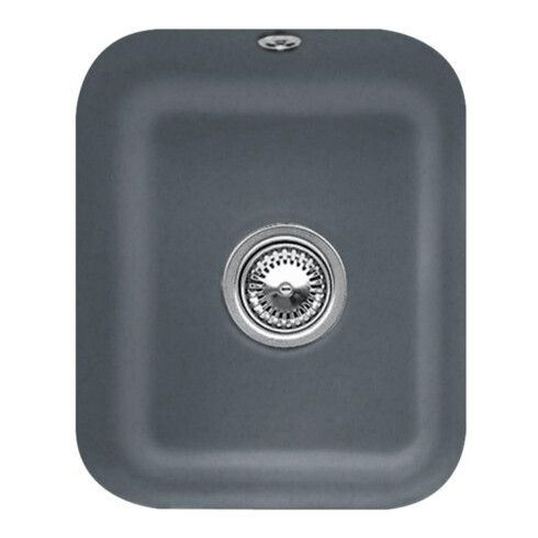 V&B Unterbauspüle Cisterna 45 m Abl.garn, Hand., graphit CeramicPlus