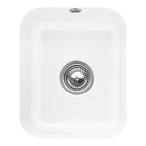 V&B Unterbauspüle Cisterna 45 m Abl.garn, Hand., st. white CeramicPlus