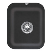V&B Unterbauspüle Cisterna 45 m Abl.garn, Handbetätigung, pure black