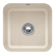 V&B Unterbauspüle Cisterna 50 Abl.garn, m Exzenter, almond CeramicPlus